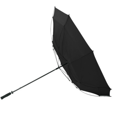 Logo trade business gifts image of: XL storm umbrella HURRICAN