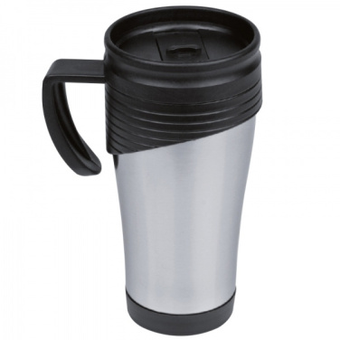 Logotrade promotional merchandise image of: Stainless steel thermo cup EL PASO 400 ml