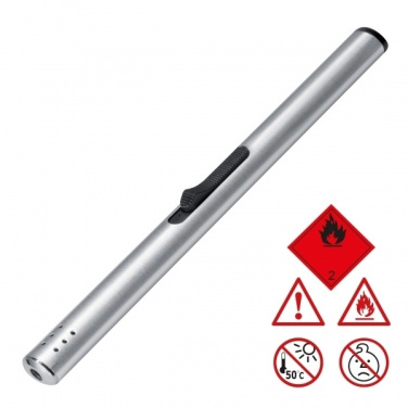 Logotrade promotional giveaway image of: Metal pole lighter BRISBANE