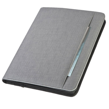 Logo trade promotional gift photo of: A4 folder with power bank Elda