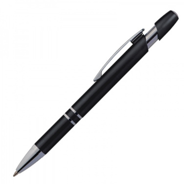 Logo trade promotional gifts image of: Plastic ballpen EPPING