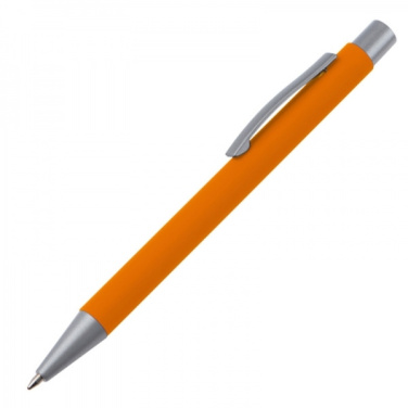 Logotrade promotional merchandise picture of: Metal ballpen soft touch ABU DHABI