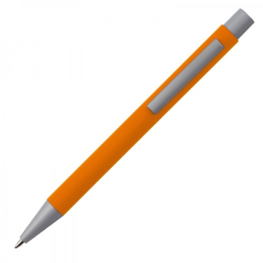 Logotrade promotional merchandise image of: Metal ballpen soft touch ABU DHABI