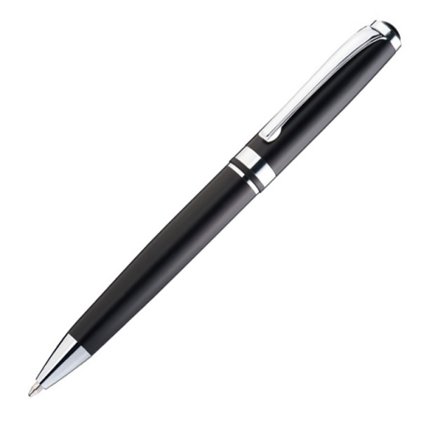 Logo trade promotional items image of: Metal ballpen CLAYTON