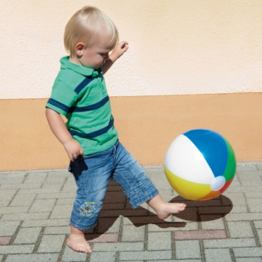 Logo trade promotional giveaways image of: Multicolour beach ball PALM SPRINGS