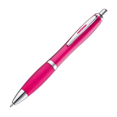 Logo trade promotional products image of: Plastic ballpen MOSCOW