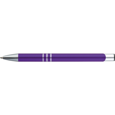 Logotrade promotional gift picture of: Metal ballpen ASCOT