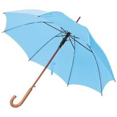 Logotrade business gift image of: Wooden automatic umbrella NANCY