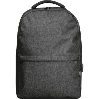 Logotrade promotional item picture of: rPET backpack RIMINI