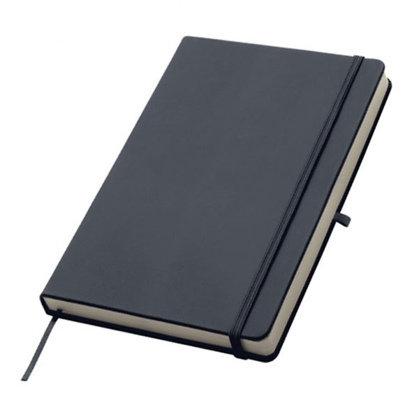 Logo trade promotional giveaways picture of: A5 note book KIEL