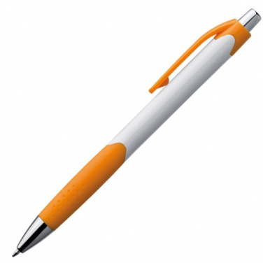 Logo trade business gifts image of: Plastic ballpen MAO