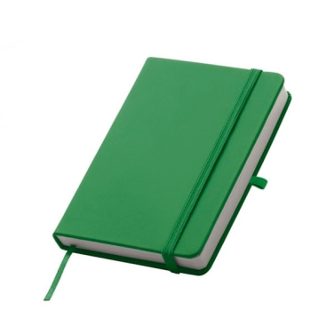 Logo trade promotional items image of: A6 note book LUBECK