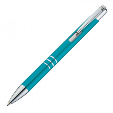 Logo trade business gift photo of: Metal ballpen ASCOT