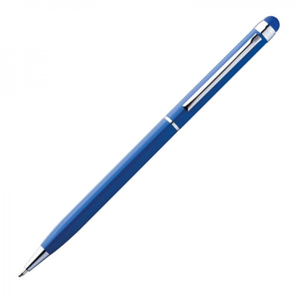 Logo trade promotional merchandise picture of: Metal ballpen with touch pen NEW ORLEANS