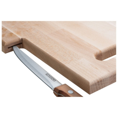 Logo trade promotional items image of: Wooden board with knife LIZZANO