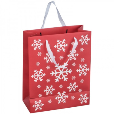 Logo trade promotional giveaways picture of: Big Christmas paper bag ROMBAS