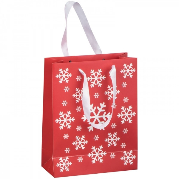 Logotrade promotional item image of: Small Christmas paper bag BASEL