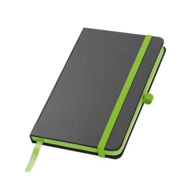 Logo trade promotional products picture of: Notebook A6 ROSTOCK