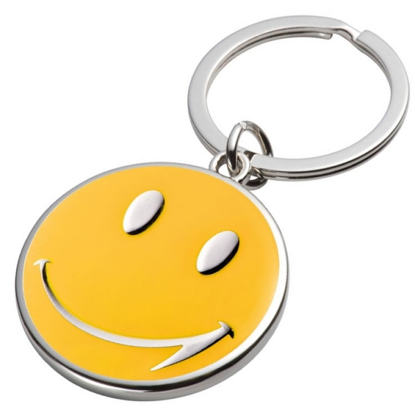 Logotrade promotional gift image of: Keyring SMILE