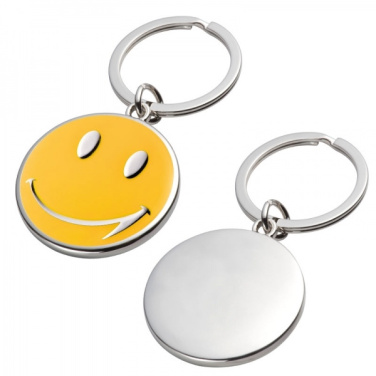 Logo trade promotional item photo of: Keyring SMILE