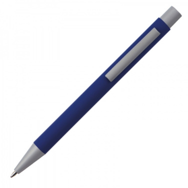 Logo trade promotional products picture of: Metal ballpen soft touch ABU DHABI