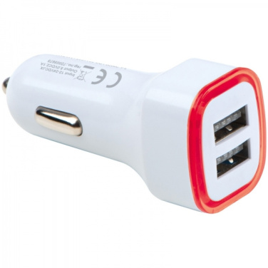 Logo trade advertising products picture of: USB charging adapter KFZ FRUIT