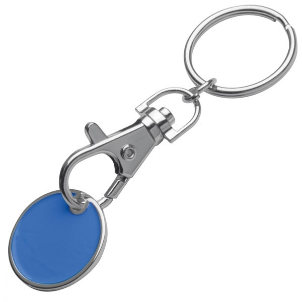 Logotrade promotional items photo of: Keyring with shopping coin ARRAS