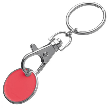 Logotrade business gift image of: Keyring with shopping coin ARRAS