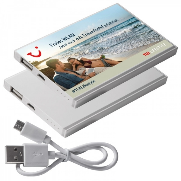 Logo trade promotional products picture of: Power bank PINEVILLE 2200 mAh