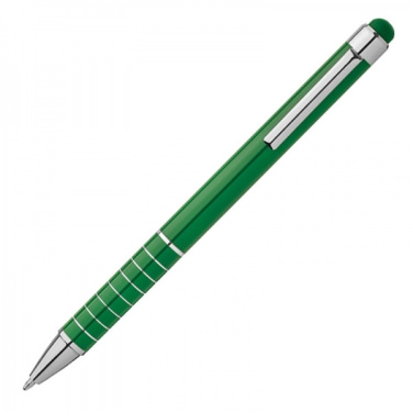 Logotrade corporate gifts photo of: Metal ballpen with touch pen LUEBO