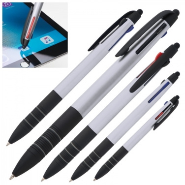 Logotrade corporate gift picture of: Plastic ballpen 3in1 BOGOTA