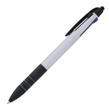 Logo trade business gift photo of: Plastic ballpen 3in1 BOGOTA