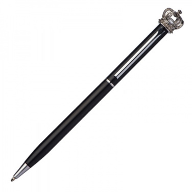 Logo trade promotional merchandise picture of: Metal ballpen KINGS PARK