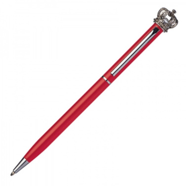 Logo trade promotional gift photo of: Metal ballpen KINGS PARK