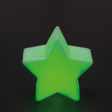 Logo trade promotional merchandise image of: LED lamp STAR