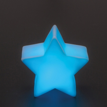 Logo trade promotional merchandise image of: LED lamp STAR