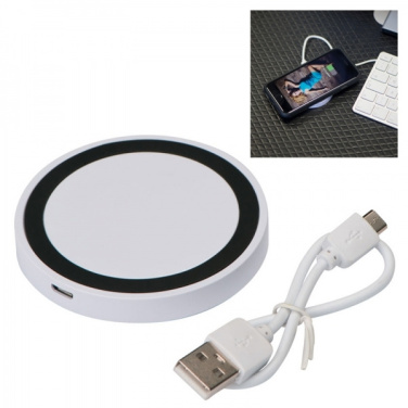 Logo trade advertising products image of: Induction charger KARTHAGO