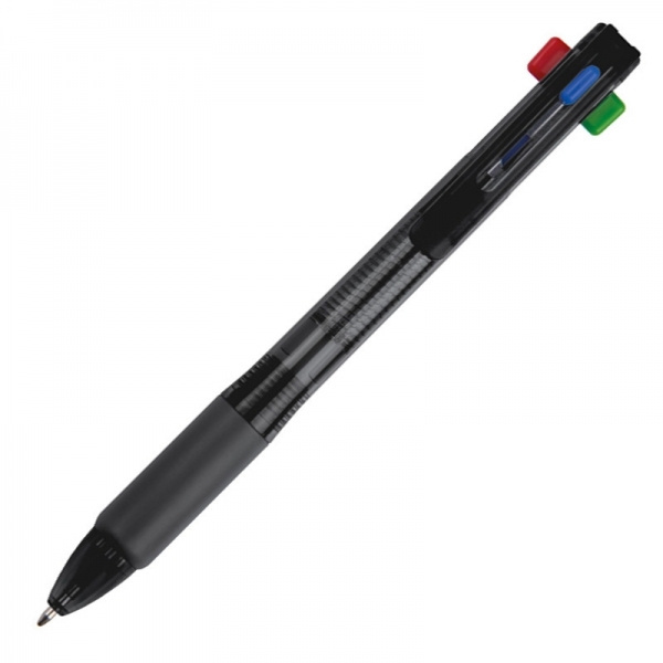 Logotrade promotional merchandise picture of: Plastic ballpen 4in1 NEAPEL