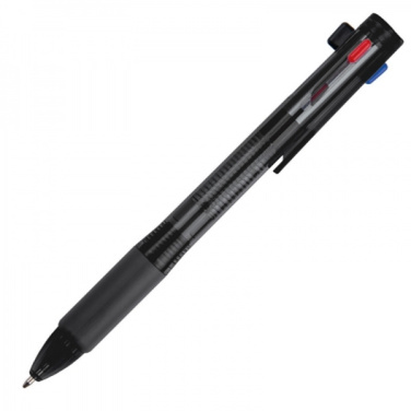 Logotrade promotional product picture of: Plastic ballpen 4in1 NEAPEL