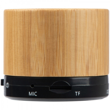 Logotrade promotional products photo of: Bamboo bluetooth speaker FLEEDWOOD