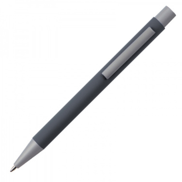 Logotrade promotional merchandise photo of: Metal ballpen soft touch ABU DHABI