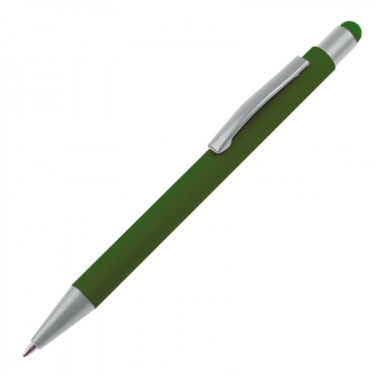 Logotrade promotional merchandise image of: Metal ballpen touch pen soft touch SALT LAKE CITY