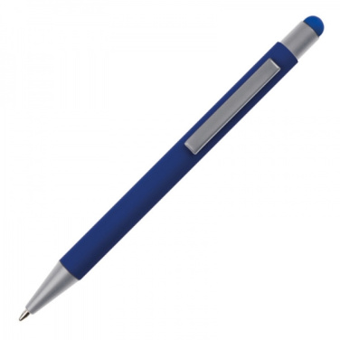 Logotrade promotional item picture of: Metal ballpen touch pen soft touch SALT LAKE CITY