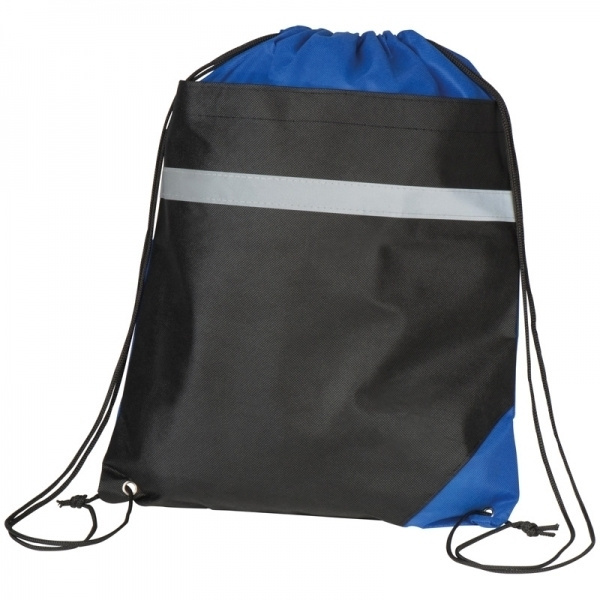 Logo trade corporate gift photo of: Reflector Draw String Bag BOCHUM