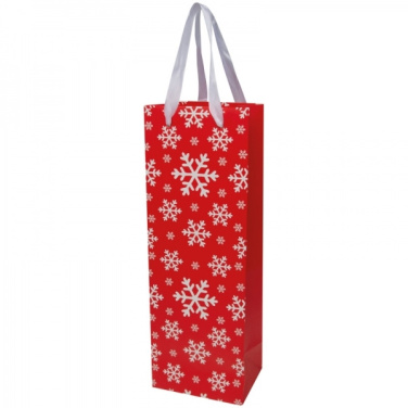 Logotrade corporate gifts photo of: Wine bag in Christmas design LAPLAND