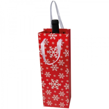 Logotrade promotional giveaways photo of: Wine bag in Christmas design LAPLAND