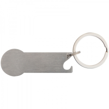 Logo trade promotional items picture of: Keyring with shopping cart chip STICKIT