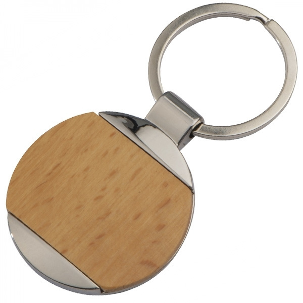 Logotrade promotional giveaways photo of: Wooden keyring LANGHAUS