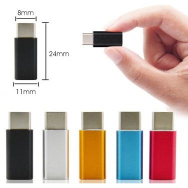 Logo trade promotional items picture of: Type-C/micro USB adapter