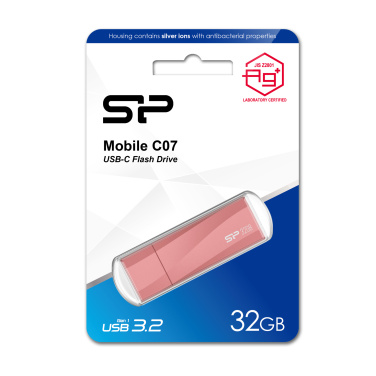 Logotrade promotional gift picture of: PENDRIVE SILICON POWER MOBILE - C07 3.2 32GB